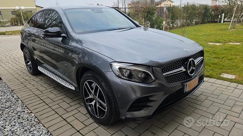 Usata Mercedes GLC250 Premium 211 CV (155 kW) 2019 Grigio Coupé