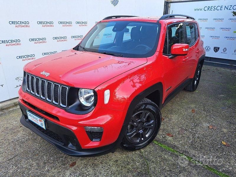 Usata Jeep Renegade Longitude 131 CV (96 kW) 2022 Rosso SUV