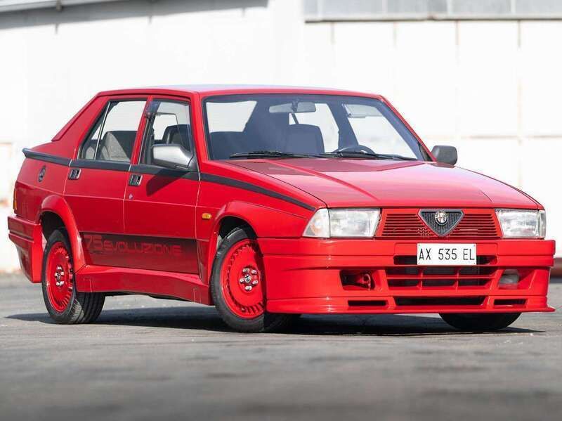 Usata Alfa Romeo 75 155 CV (114 kW) 1987 Rosso Berlina