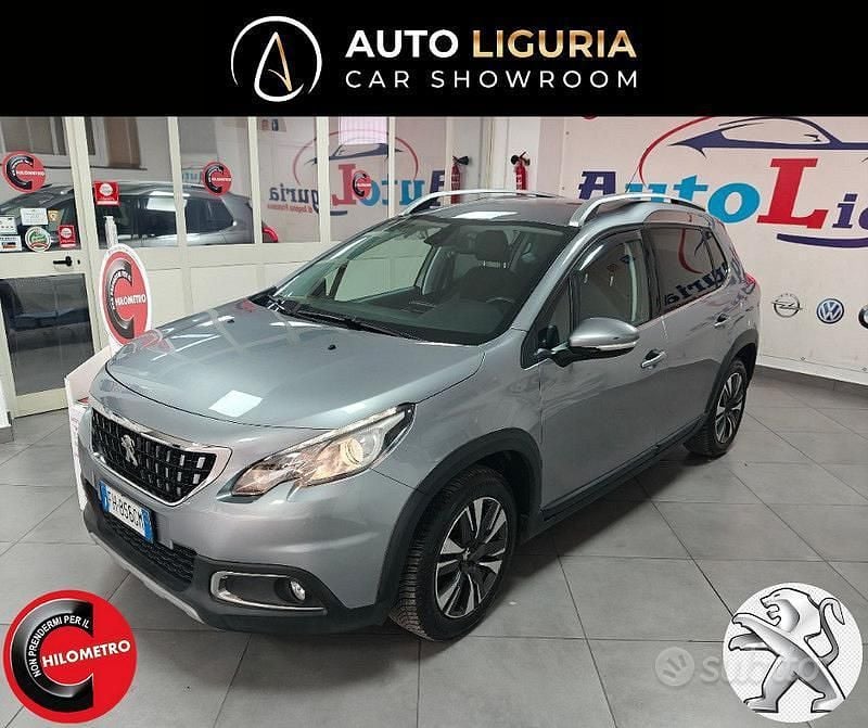 Usata Peugeot 2008 Allure 82 CV (60 kW) 2017 Grigio SUV