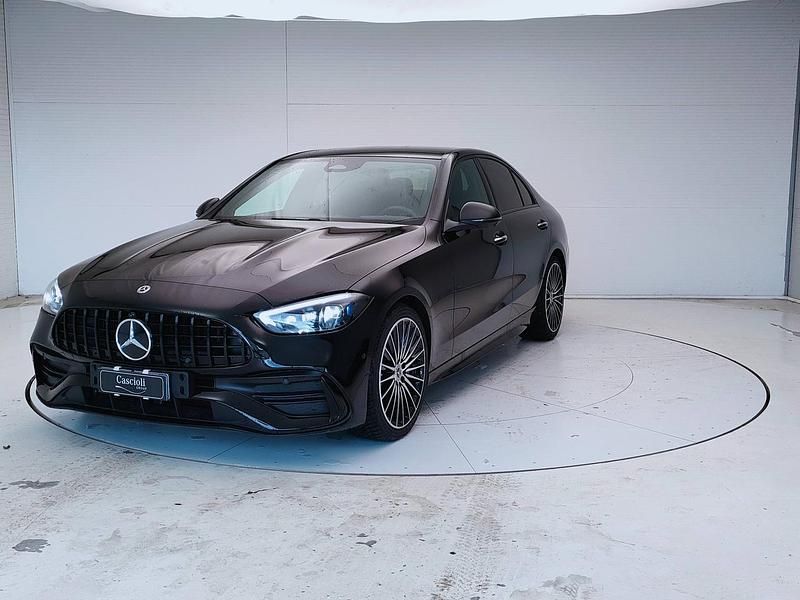 Usata Mercedes C220 Premium 200 CV (147 kW) 2022 Nero Berlina