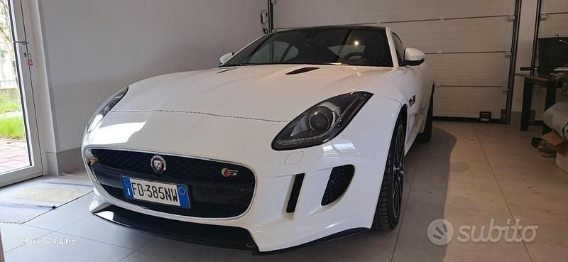 Usata Jaguar F-Type S 380 CV (279 kW) 2016 Bianco Coupé