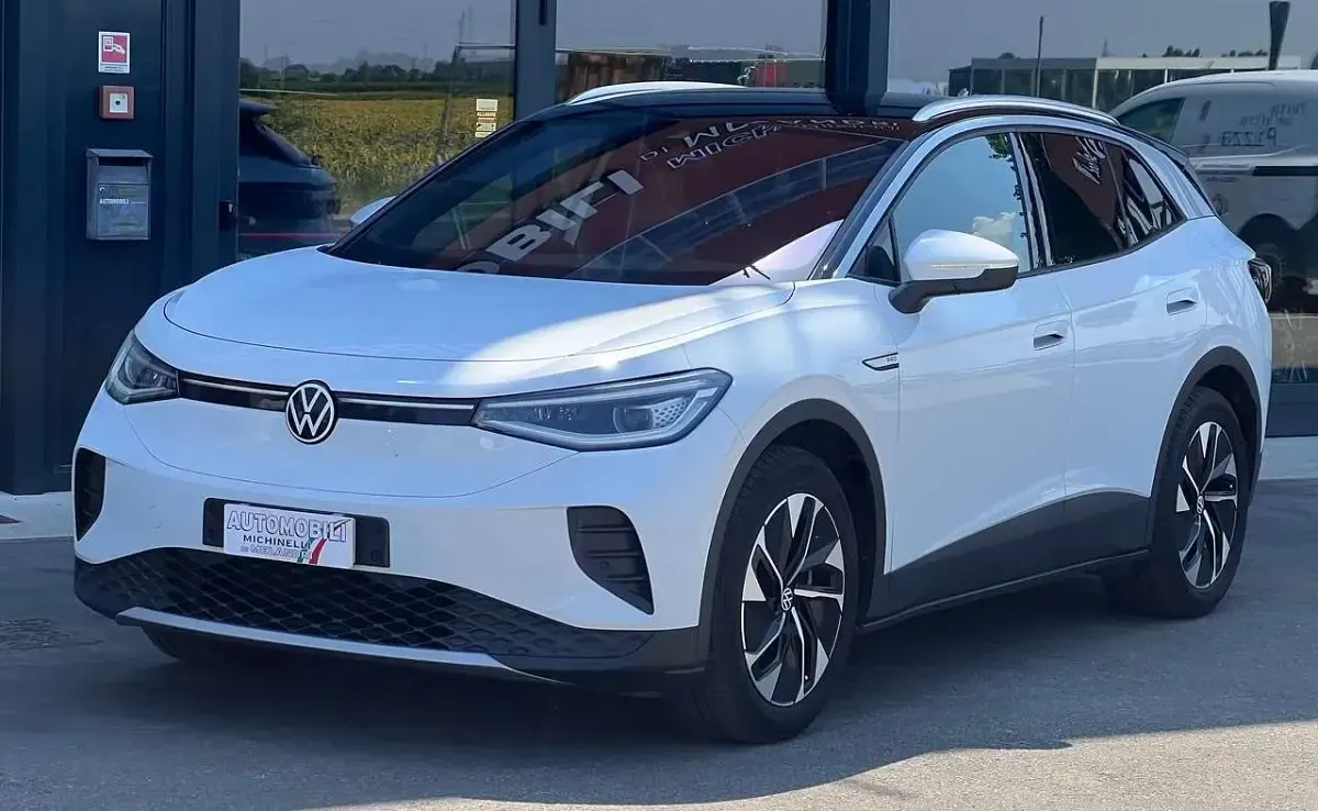Usata VW ID.4 Pro Performance 69 kW (95 CV) 2022 Bianco SUV