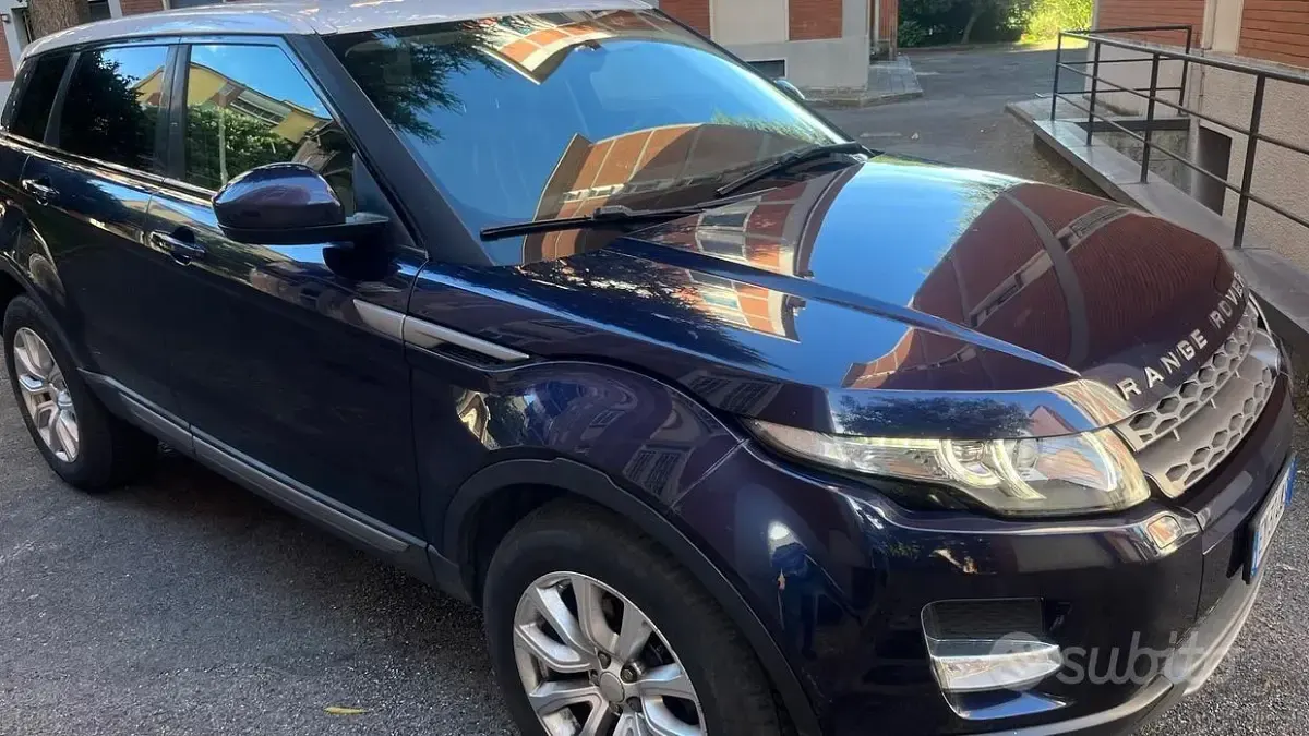 Usata Land Rover Range Rover evoque Prestige 150 CV (110 kW) 2015 Blu Station wagon
