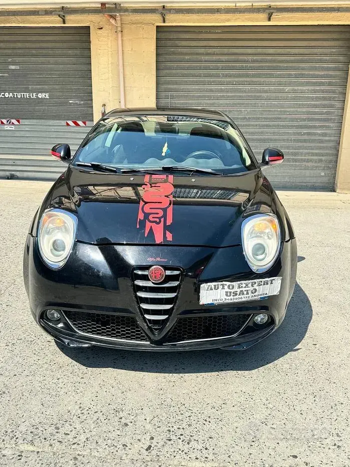 Usata Alfa Romeo MiTo Distinctive 120 CV (88 kW) 2009 Nero Utilitaria