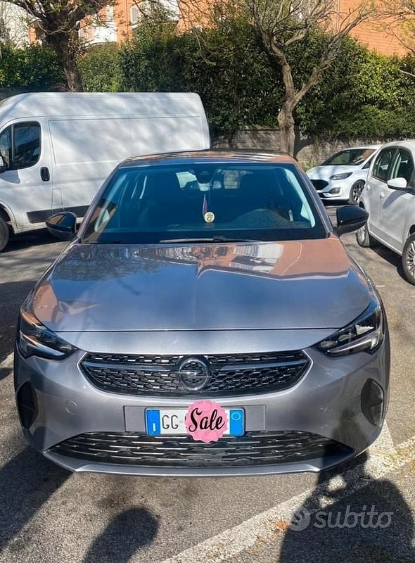 Grigio Usata 2021 Opel Corsa Utilitaria | 8500 € (Ottimo prezzo) - Immagine 1/4