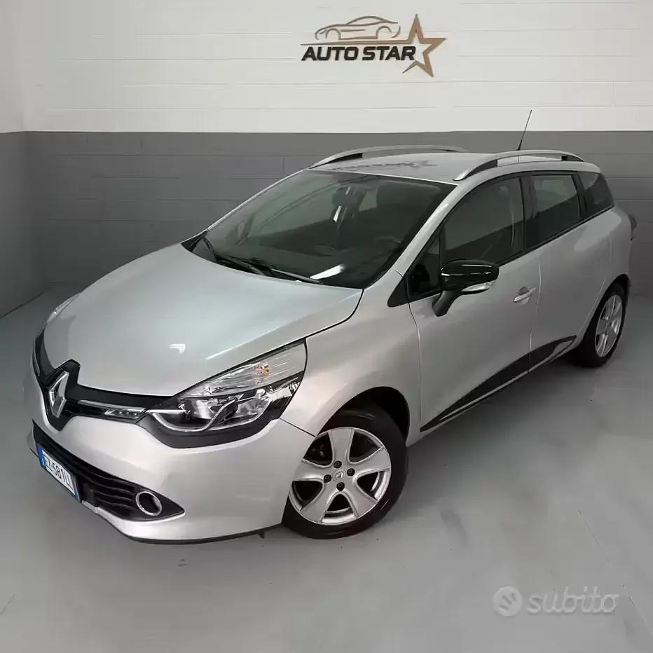 Usata Renault Clio 75 CV (55 kW) 2015 Grigio Station wagon