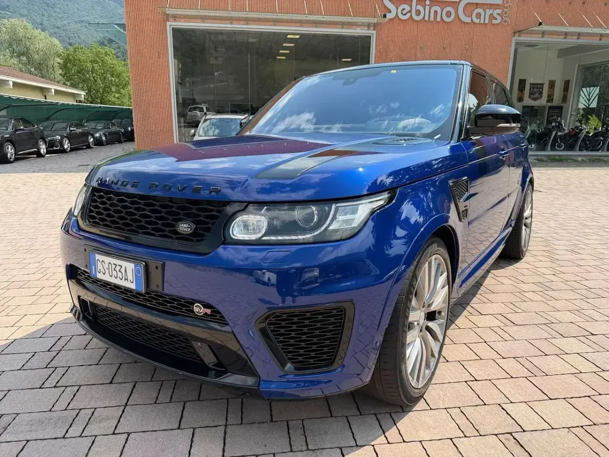 Usata Land Rover Range Rover SVR 551 CV (405 kW) 2015 Blu/azzurro SUV