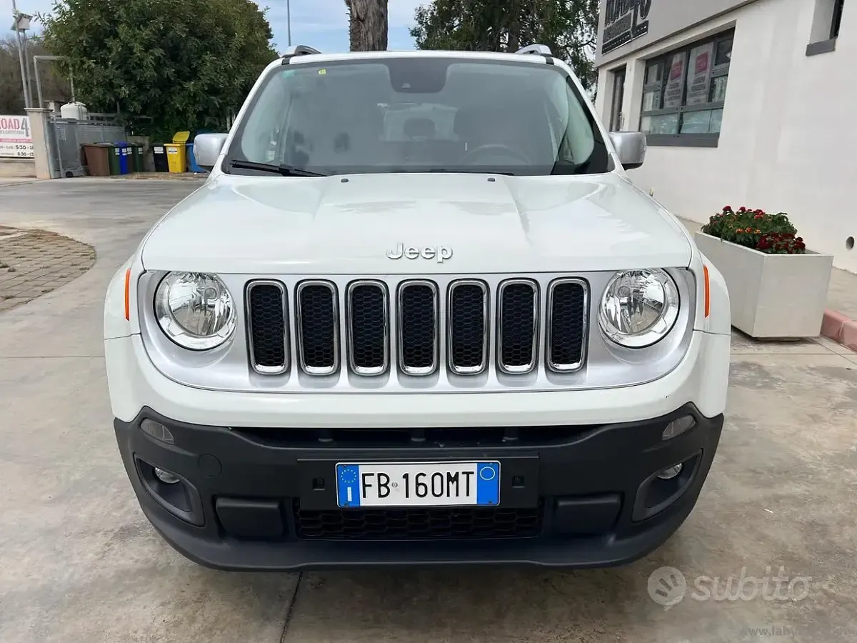 Usata Jeep Renegade Limited 120 CV (88 kW) 2015 Bianco SUV