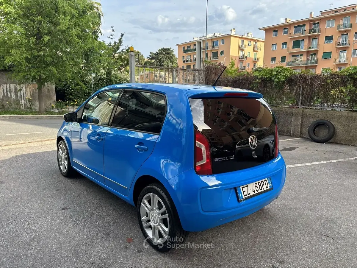 Begagnad VW up! 68 HK (50 kW) 2015 Blå Halvkombi