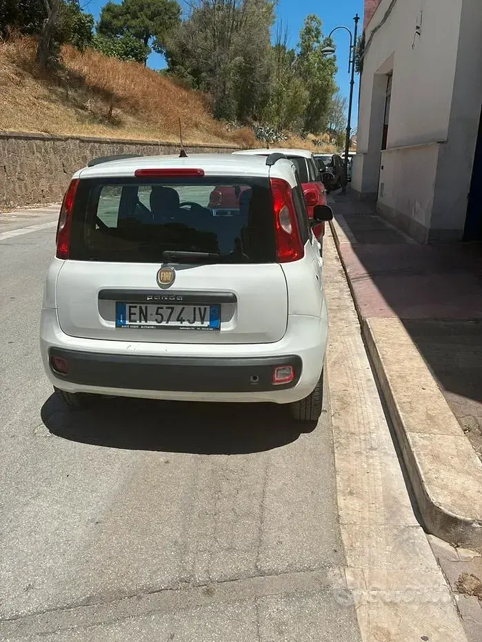 Usata Fiat Panda 75 CV (55 kW) 2012 Bianco Utilitaria