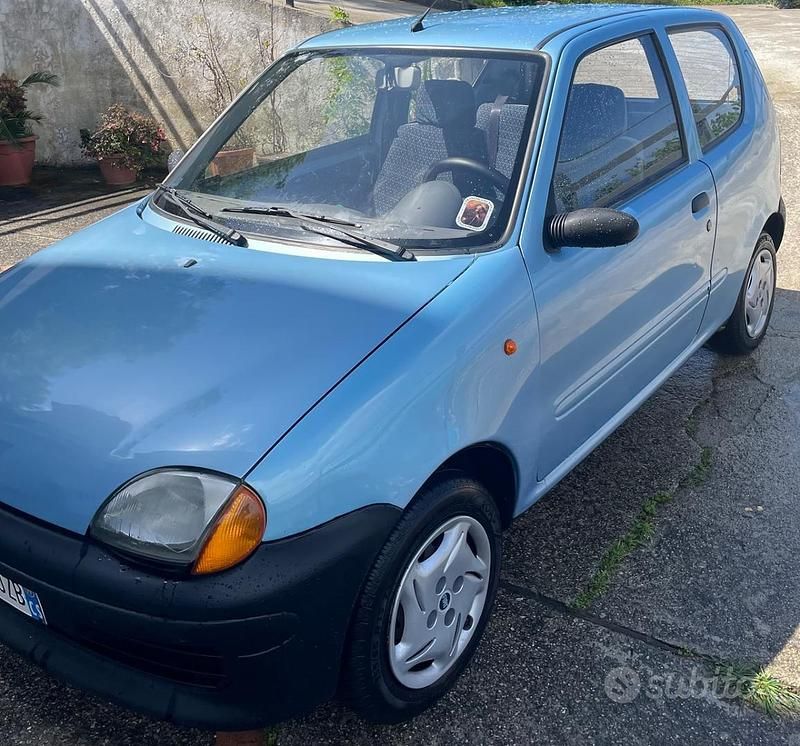 Usata Fiat Seicento 39 CV (28 kW) 1999 Blu Utilitaria
