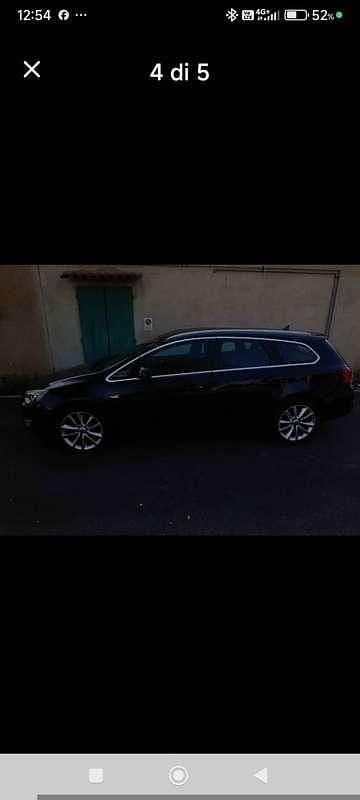 Usata Opel Astra Cosmo 125 CV (91 kW) 2011 Nero Station wagon