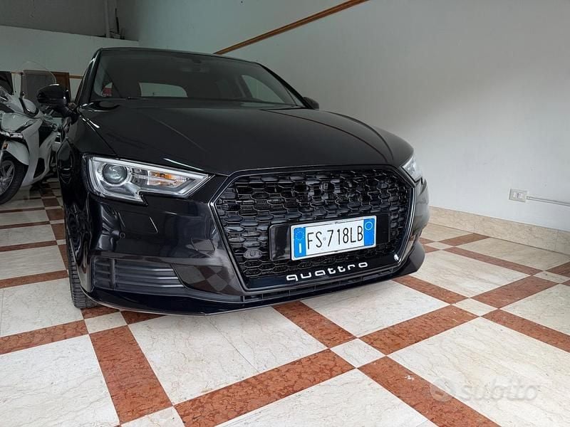 Usata Audi A3 Business 115 CV (84 kW) 2018 Nero Berlina