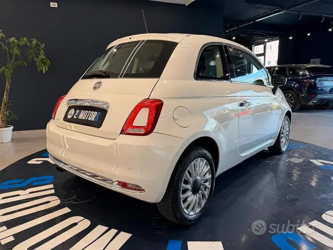 Usata Fiat 500 Lounge 95 CV (69 kW) 2017 Bianco Cabrio