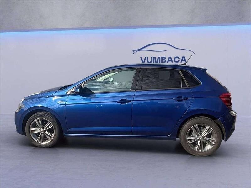 Usata VW Polo Highline 95 CV (69 kW) 2018 Blu metallizzato Berlina