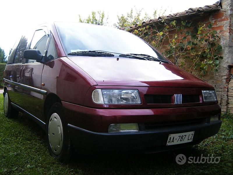 Usata Fiat Ulysse 2014 Rosso Monovolume