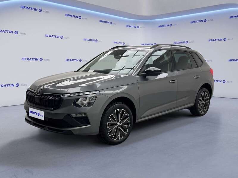 Grigio scuro Usata 2024 Skoda Kamiq SUV | 22.490 € (Buon prezzo) - Immagine 1/4