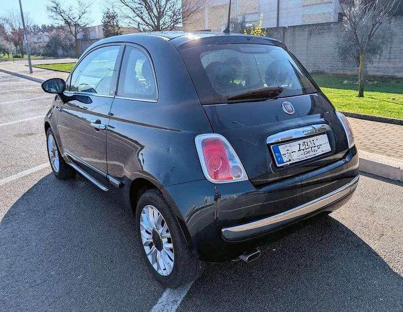 Usata Fiat 500 Lounge 69 CV (50 kW) 2015 Blu/azzurro Berlina