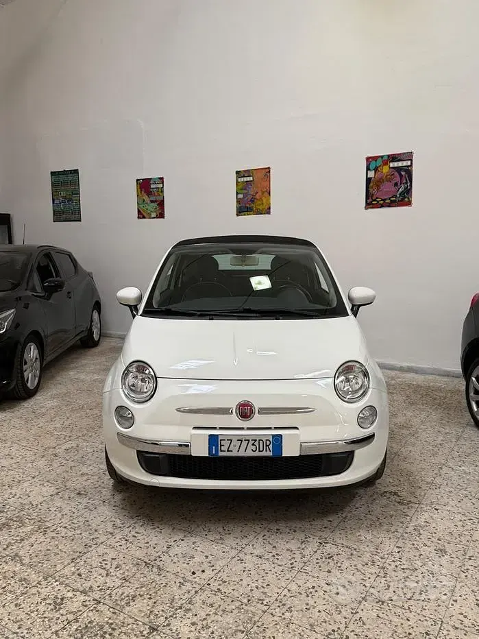 Usata Fiat 500 69 CV (50 kW) 2014 Bianco Berlina