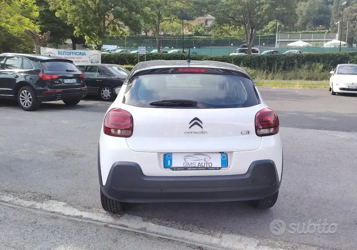 Usata Citroën C3 PureTech 83 CV (61 kW) 2019 Bianco Utilitaria