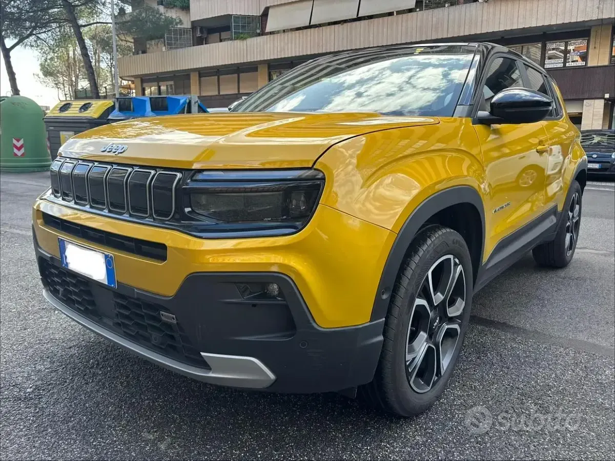 Usata Jeep Avenger Summit 101 CV (74 kW) 2023 Giallo SUV