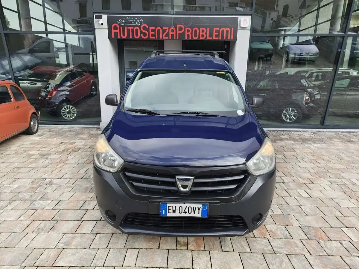 Usata Dacia Dokker 83 CV (61 kW) 2014 Blu/azzurro Monovolume