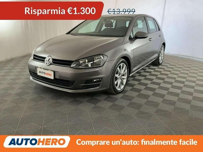 Usata VW Golf VII Executive 110 CV (80 kW) 2016 Bianco Berlina