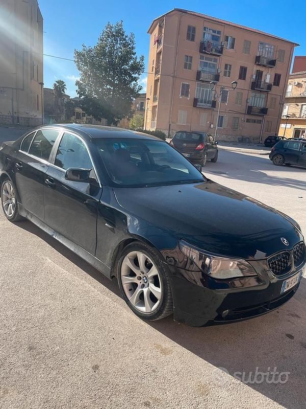 Usata BMW 525 2006 Nero Berlina