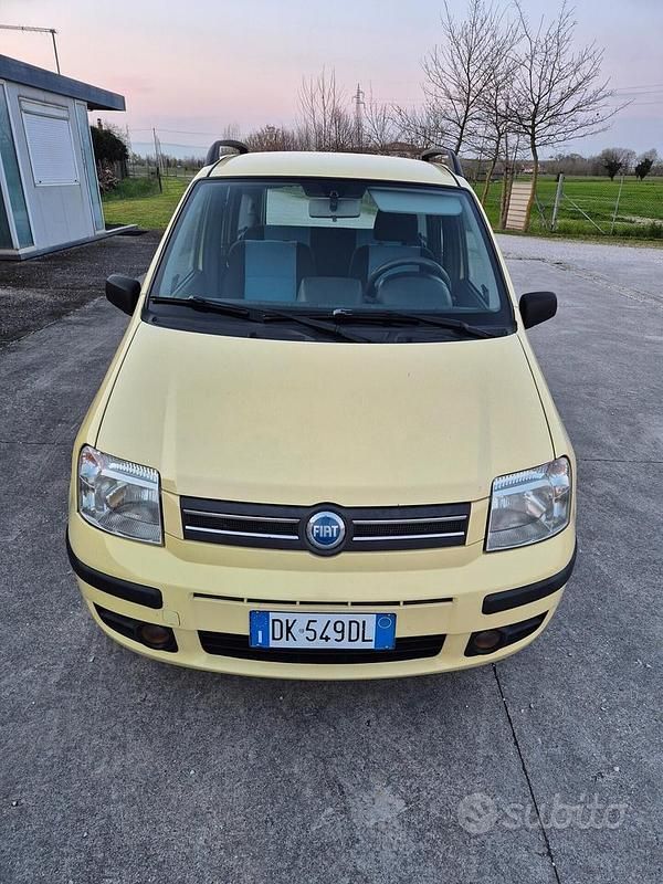 Usata Fiat Panda Dynamic 59 CV (43 kW) 2007 Giallo Utilitaria