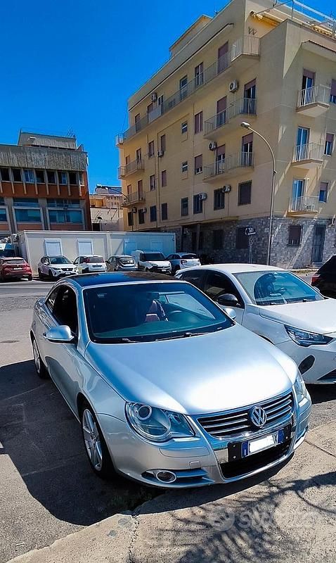 Usata VW Eos 140 CV (102 kW) 2008 Grigio Cabrio