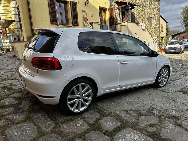 Usata VW Golf VI GTD 170 CV (125 kW) 2011 Bianco Utilitaria