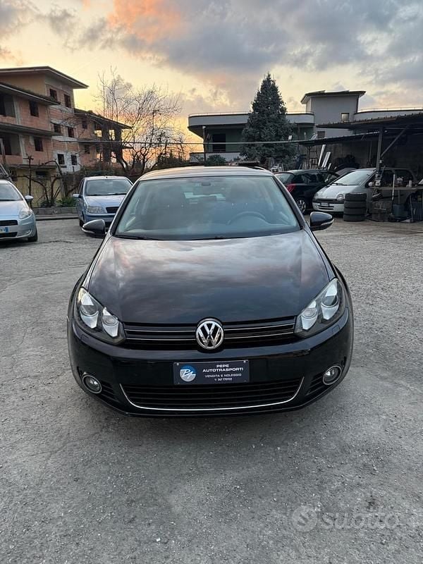 Usata VW Golf VII Highline 122 CV (89 kW) 2012 Nero Berlina