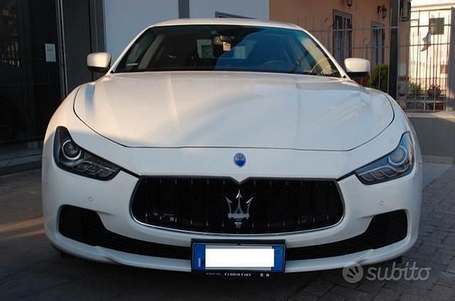 Usata Maserati Ghibli 250 CV (183 kW) 2014 Bianco Berlina