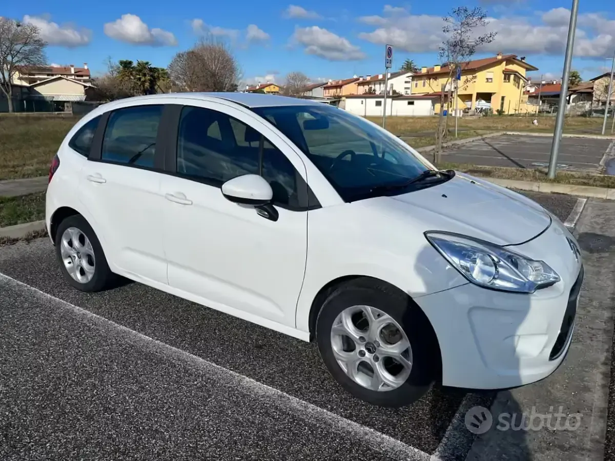 Usata Citroën C3 68 CV (50 kW) 2012 Bianco Berlina
