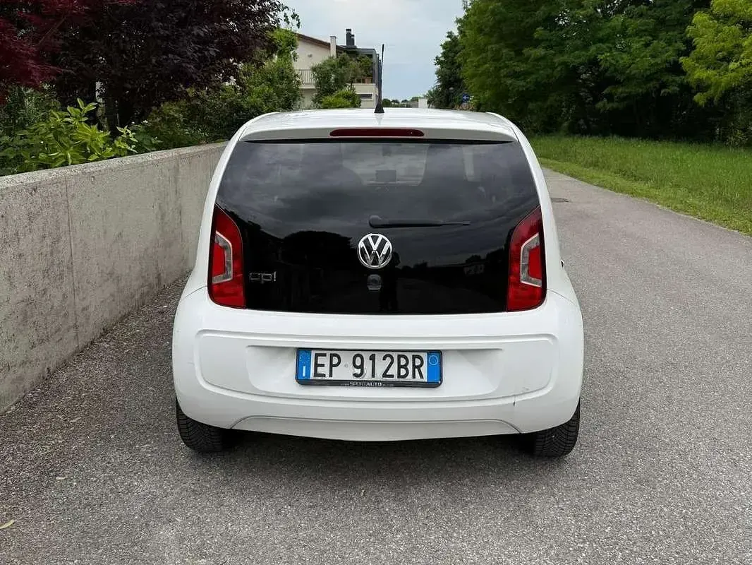 Usata VW up! 60 CV (44 kW) 2012 Bianco Utilitaria