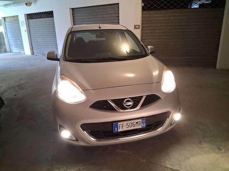 Usata Nissan Micra Visia 80 CV (58 kW) 2016 Argento Utilitaria