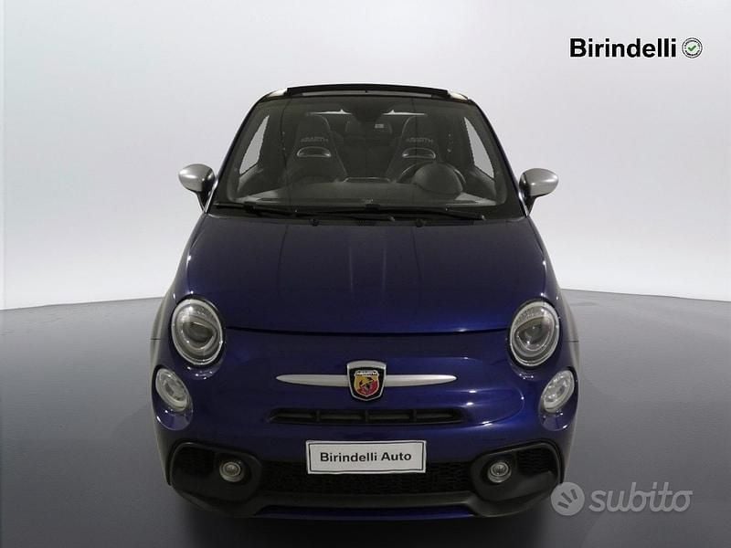 Usata Abarth 595 Turismo 165 CV (121 kW) 2016 Blu Cabrio