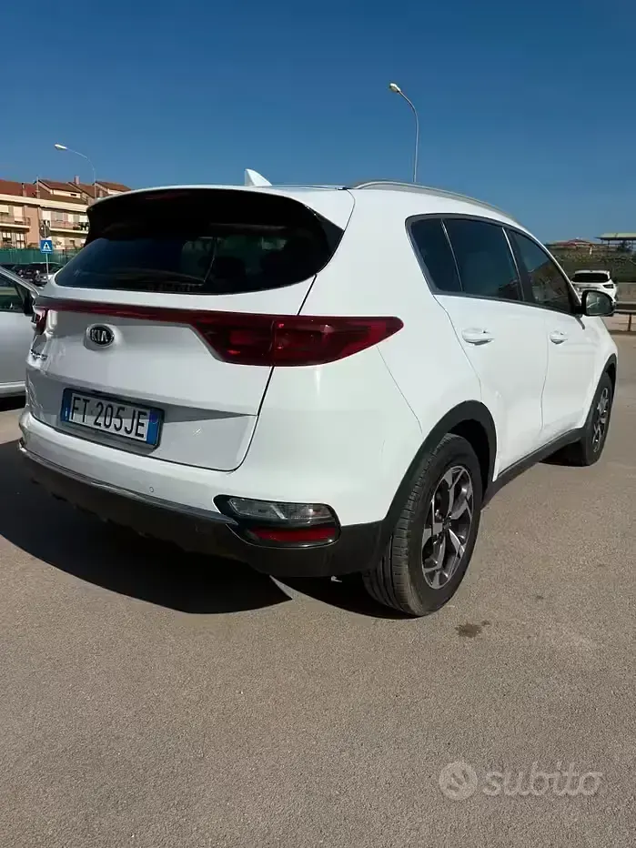 Usata Kia Sportage GT-Line 136 CV (100 kW) 2018 Bianco SUV