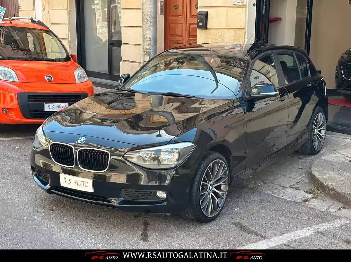 Usata BMW 118 143 CV (105 kW) 2015 Nero Utilitaria