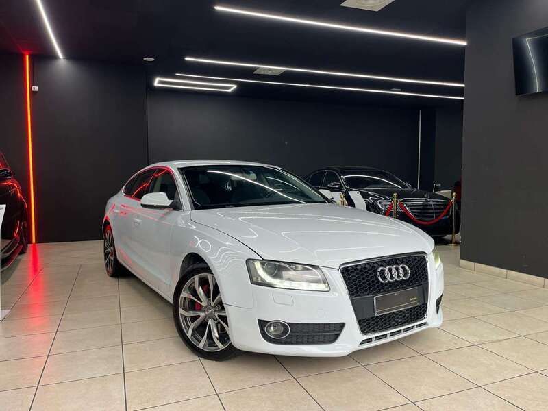 Usata Audi A5 Sportback Advanced 190 CV (139 kW) 2009 Bianco Utilitaria