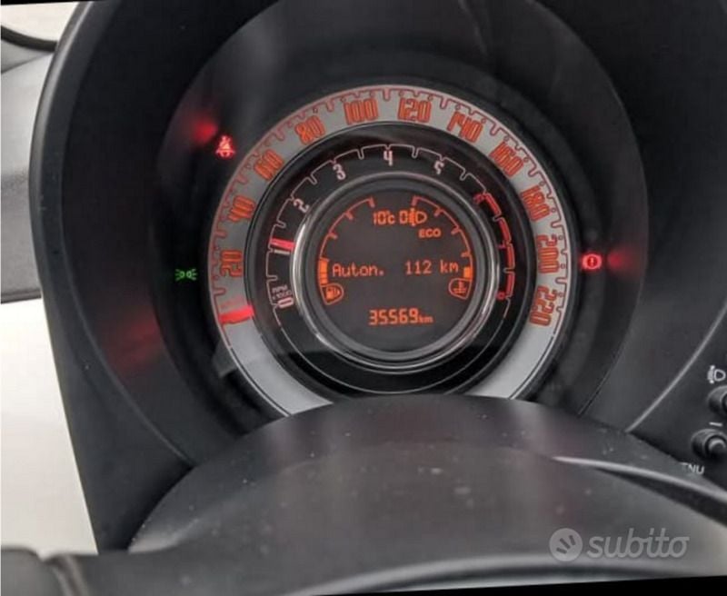 Bianco Usata 2019 Fiat 500 Tre volumi | 9000 € (Ottimo prezzo) - Immagine 1/4