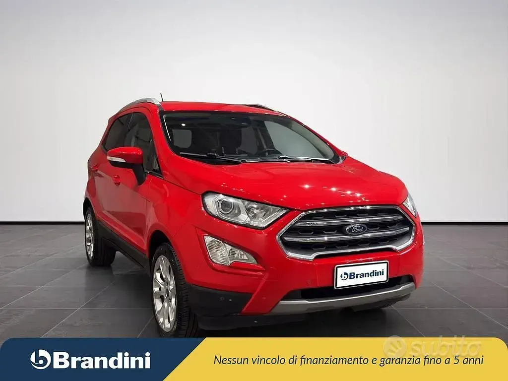 Usata Ford Ecosport Titanium S 125 CV (91 kW) 2020 Rosso SUV