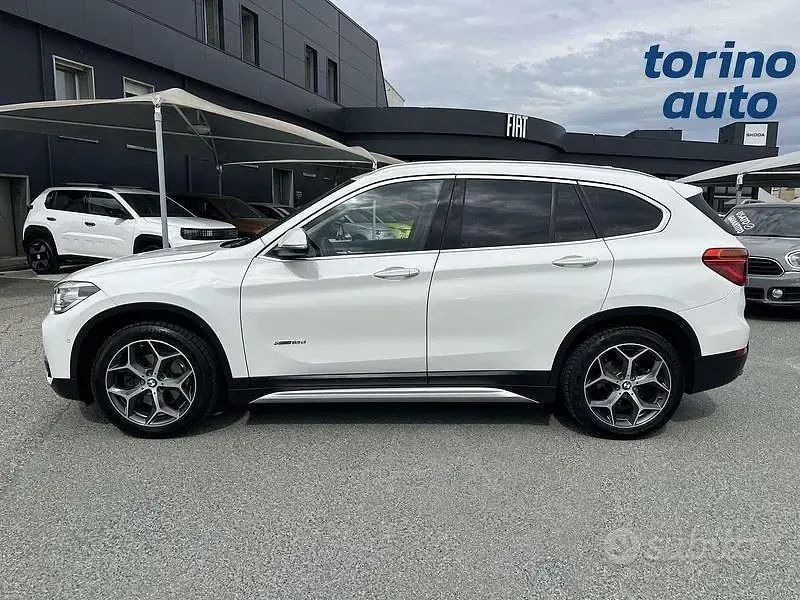 Usata BMW X1 xLine 150 CV (110 kW) 2016 Bianco SUV
