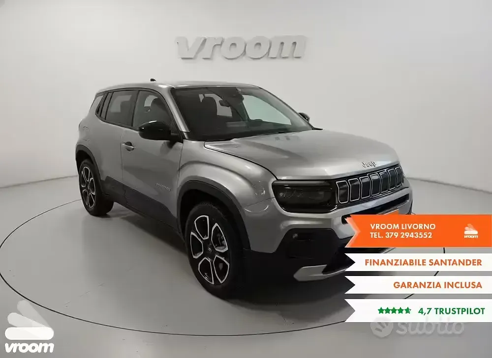 Usata Jeep Avenger Summit 101 CV (74 kW) 2024 Grigio SUV