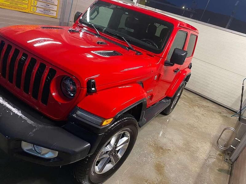 Usata Jeep Wrangler 80th Anniversary 272 CV (200 kW) 2021 Rosso SUV