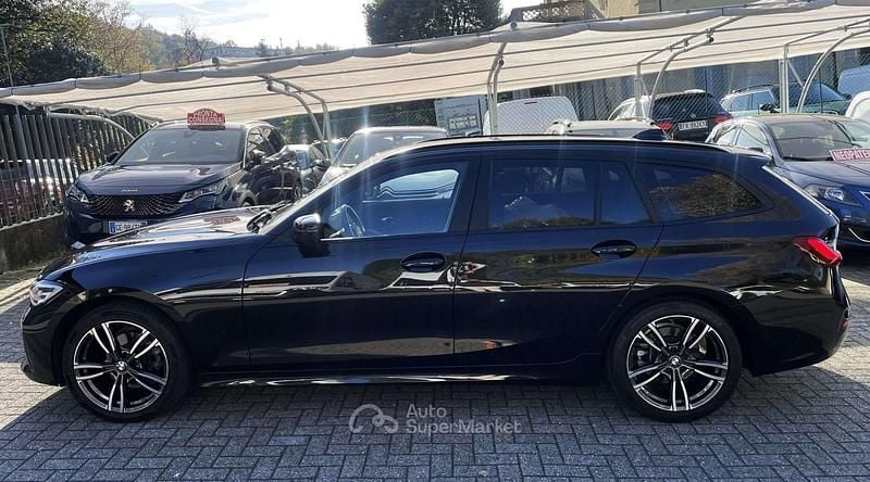Usata BMW 318 Sport Line 150 CV (110 kW) 2022 Nero Station wagon