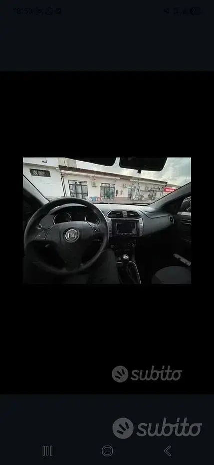 Usata Fiat Bravo 105 CV (77 kW) 2008 Nero Utilitaria