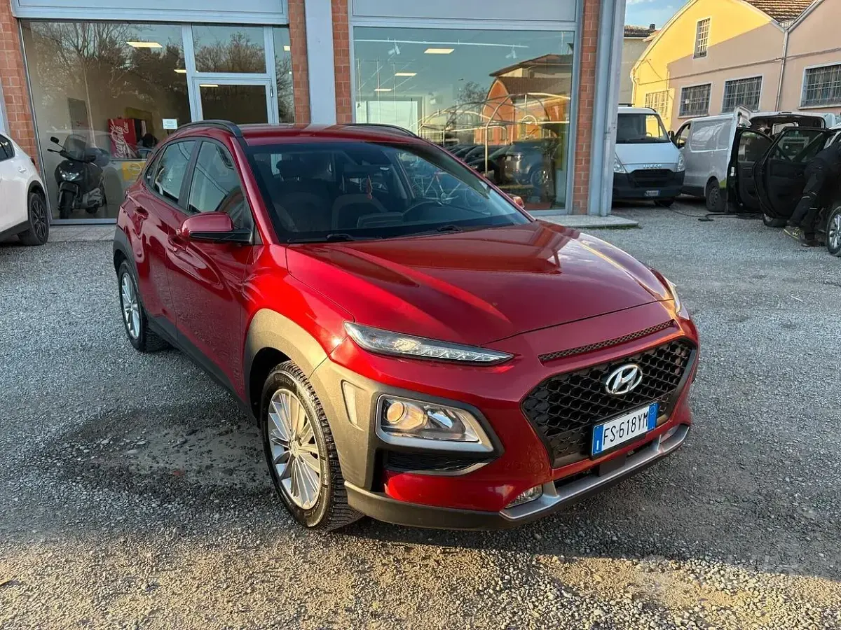 Usata Hyundai Kona 116 CV (85 kW) 2019 Rosso SUV