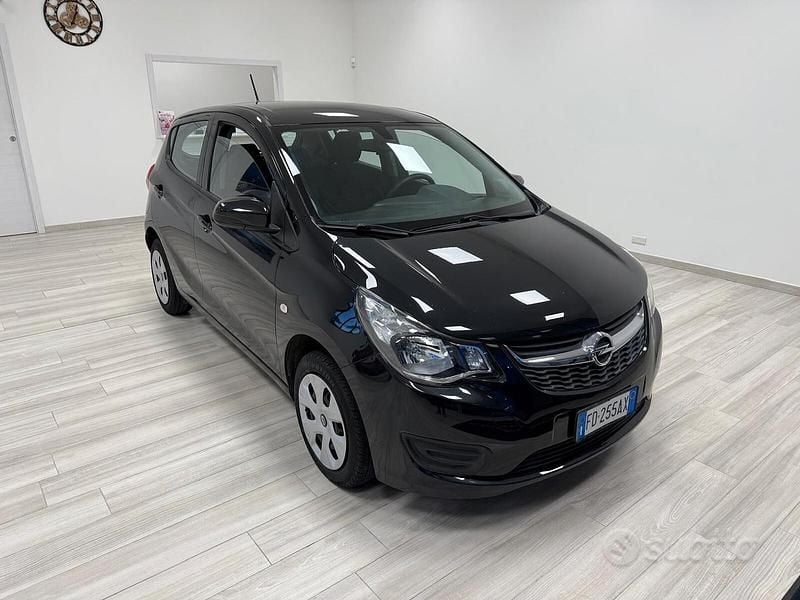Usata Opel Karl 75 CV (55 kW) 2016 Nero Utilitaria